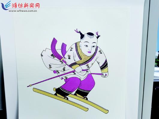 潍坊年画人物参加2022北京冬奥会